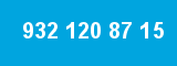 932 120 87 15